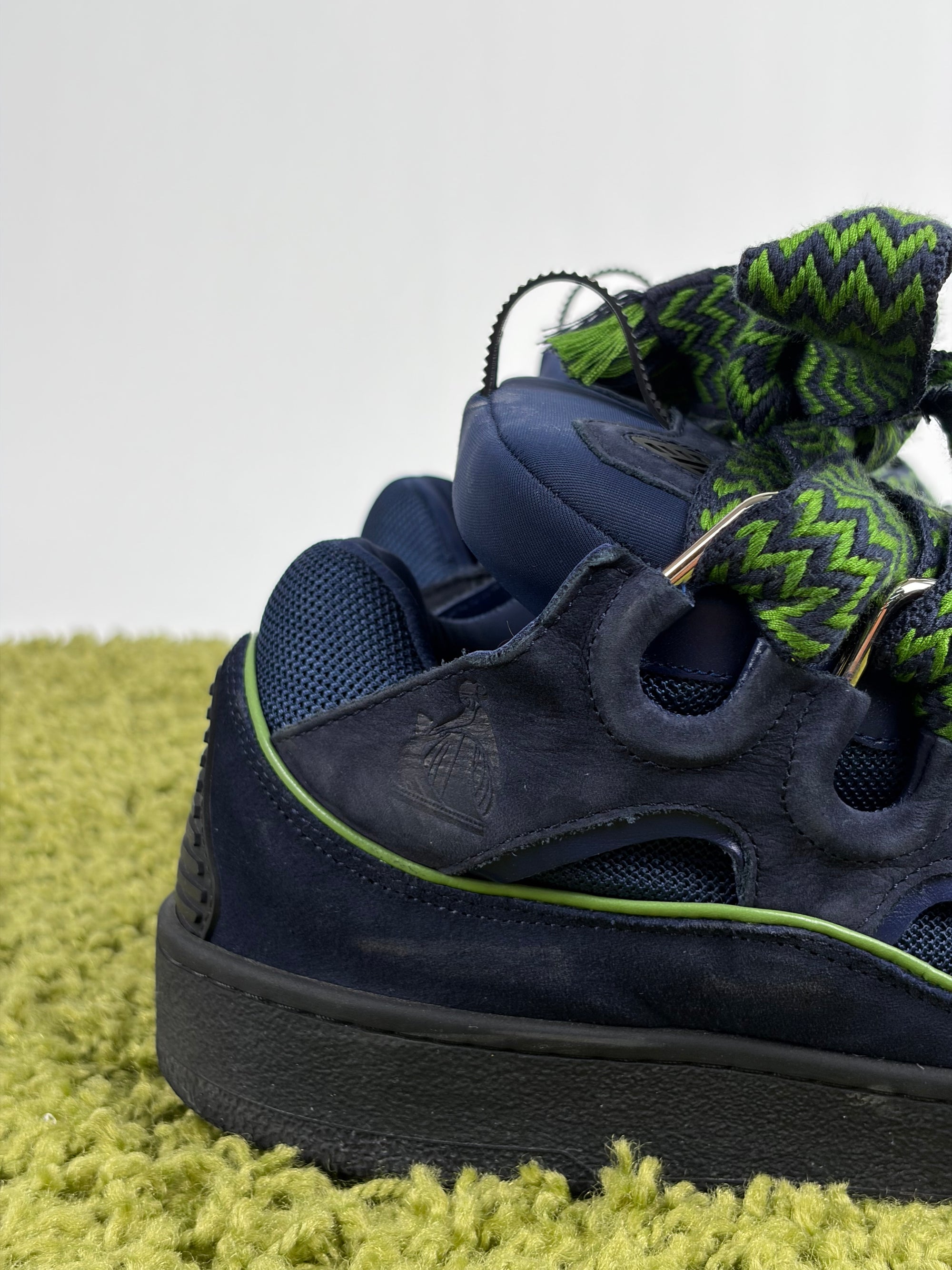Lanvin Size 41 blu e verdi