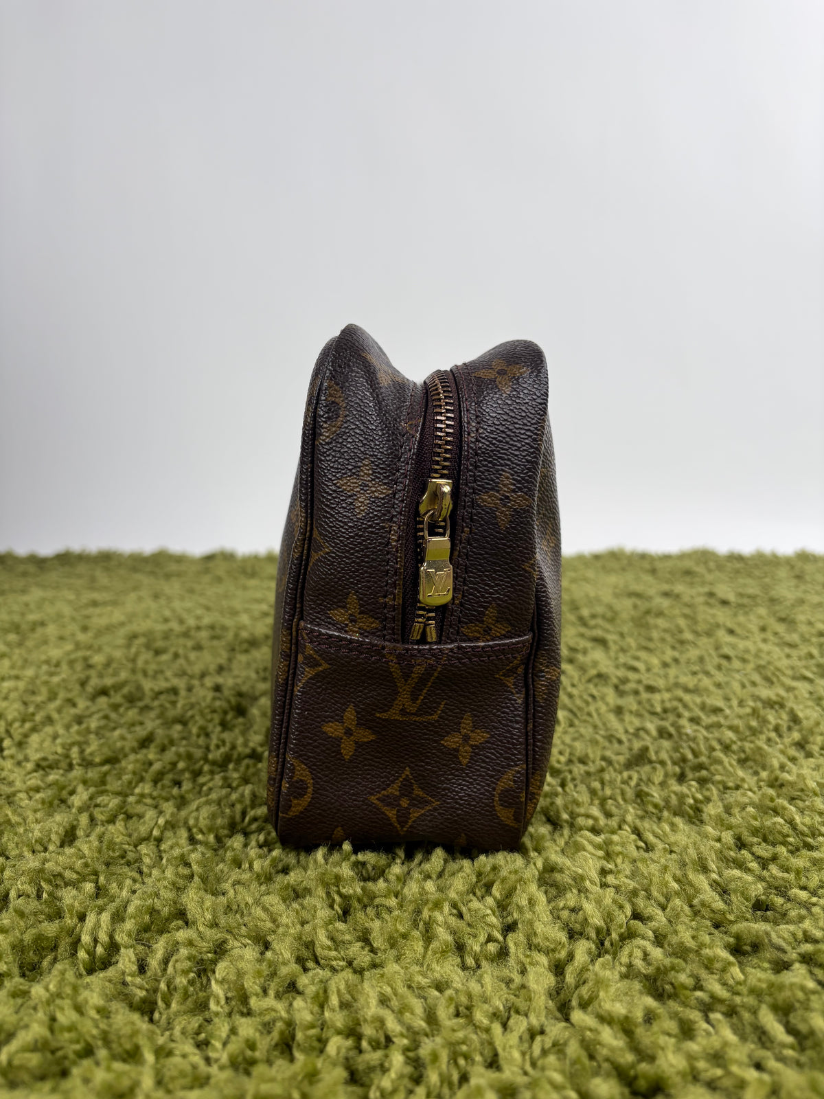 Beauty Case Louis Vuitton Marrone