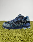 Louis Vuitton Trainer in denim Blu 7.5