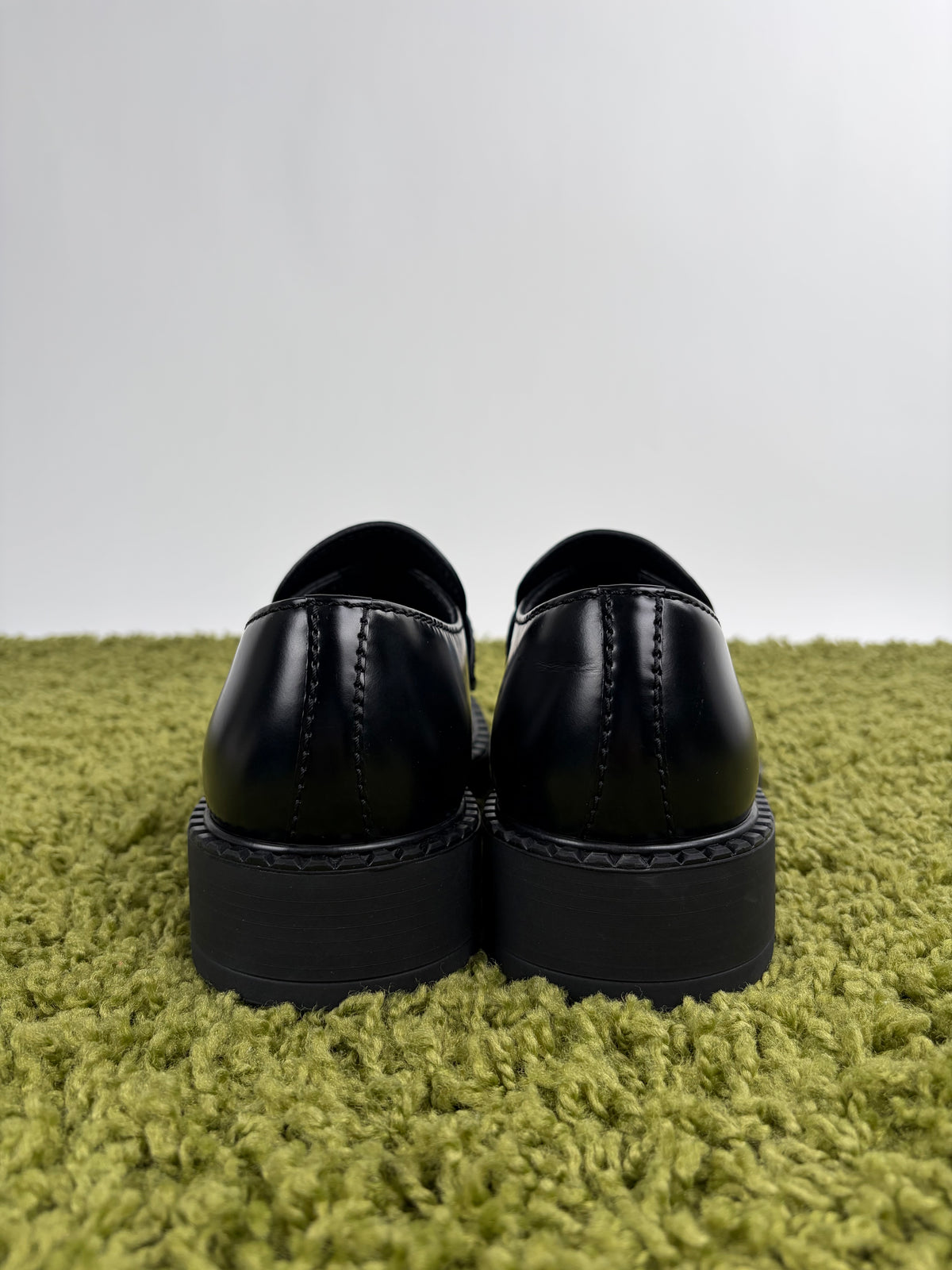 Mocassini Prada Chocolate Neri 9.5