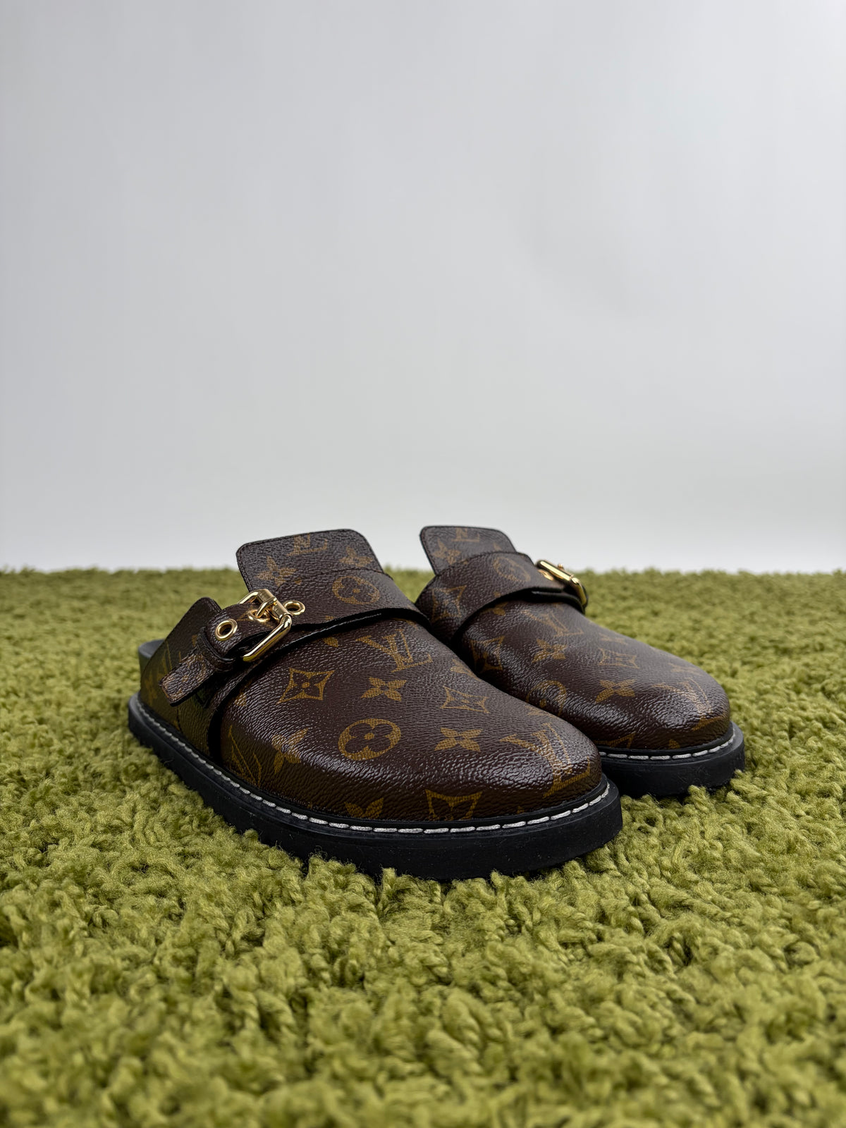 Mule Louis Vuitton Cosy Marrone 38