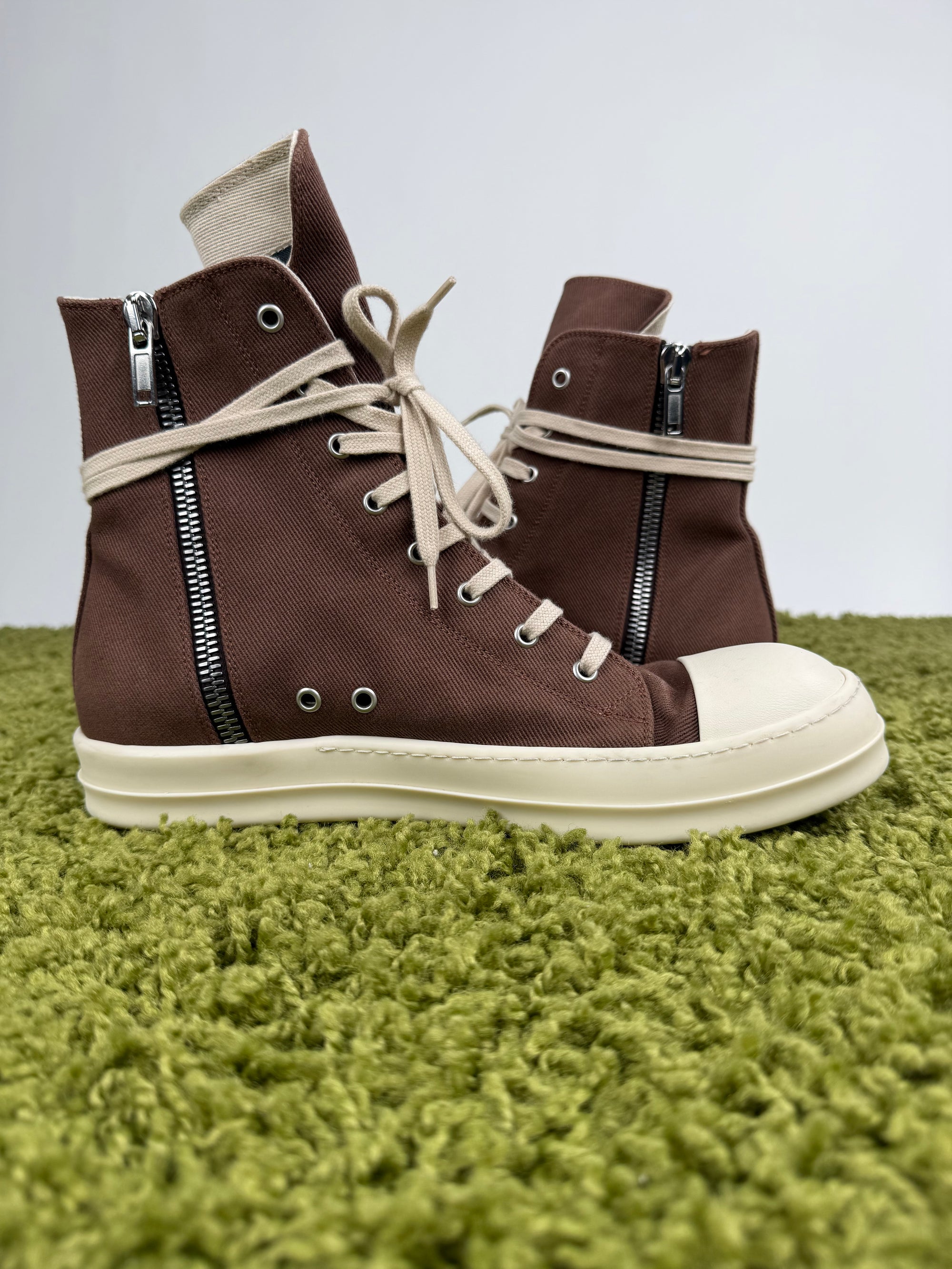 Rick Owens Ramones DRKSHDW marrone 44