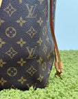 Borsa Neverfull Louis Vuitton MM Marrone
