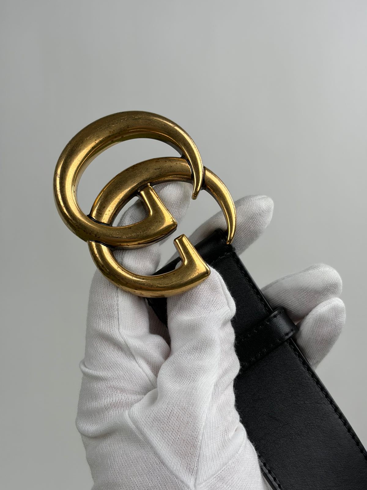 Cintura Gucci Nera 80/32 95cm