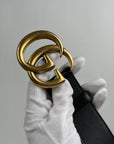 Cintura Gucci Nera 80/32 95cm