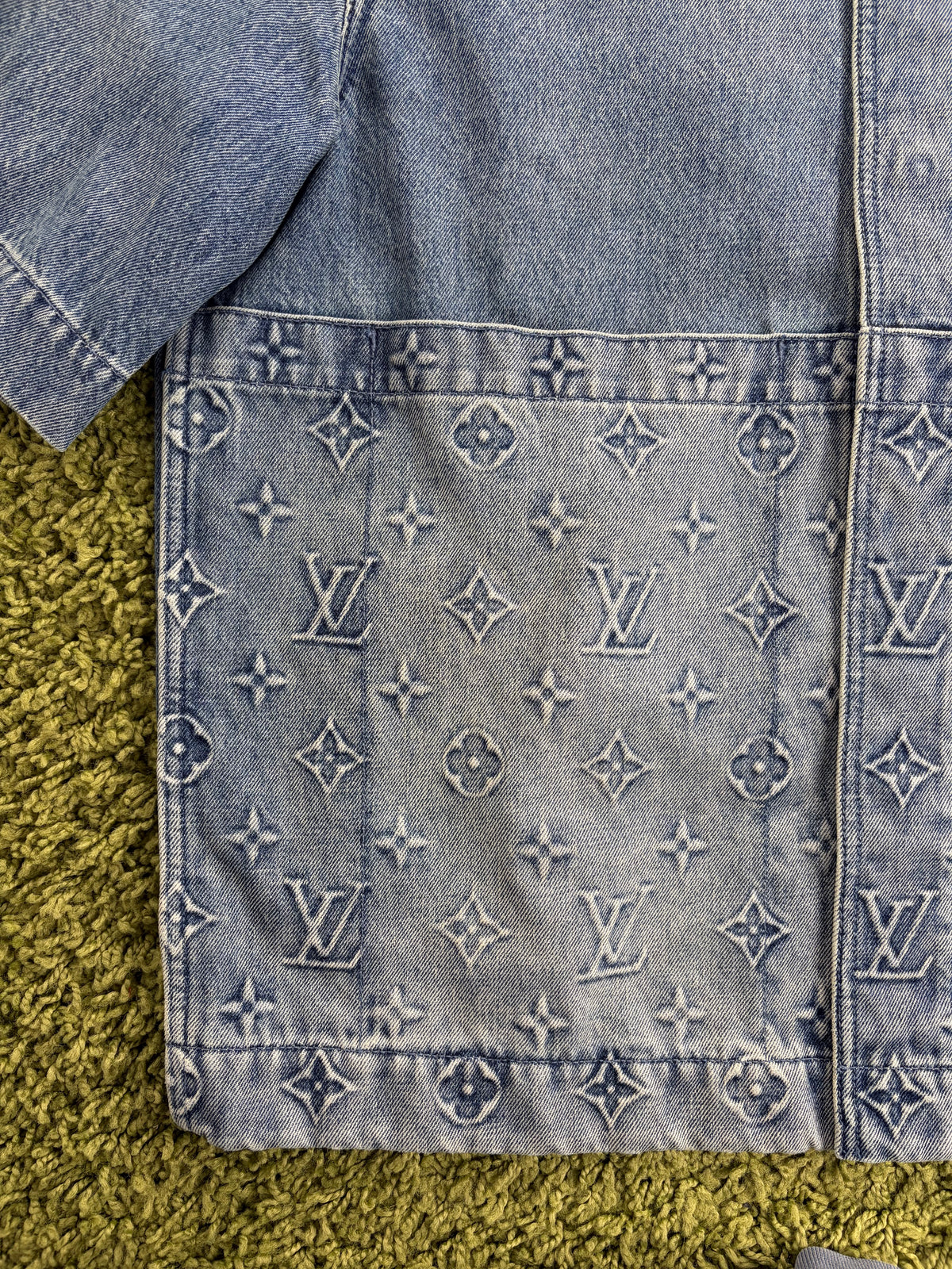 Giacca Louis Vuitton Workwear in Denim L