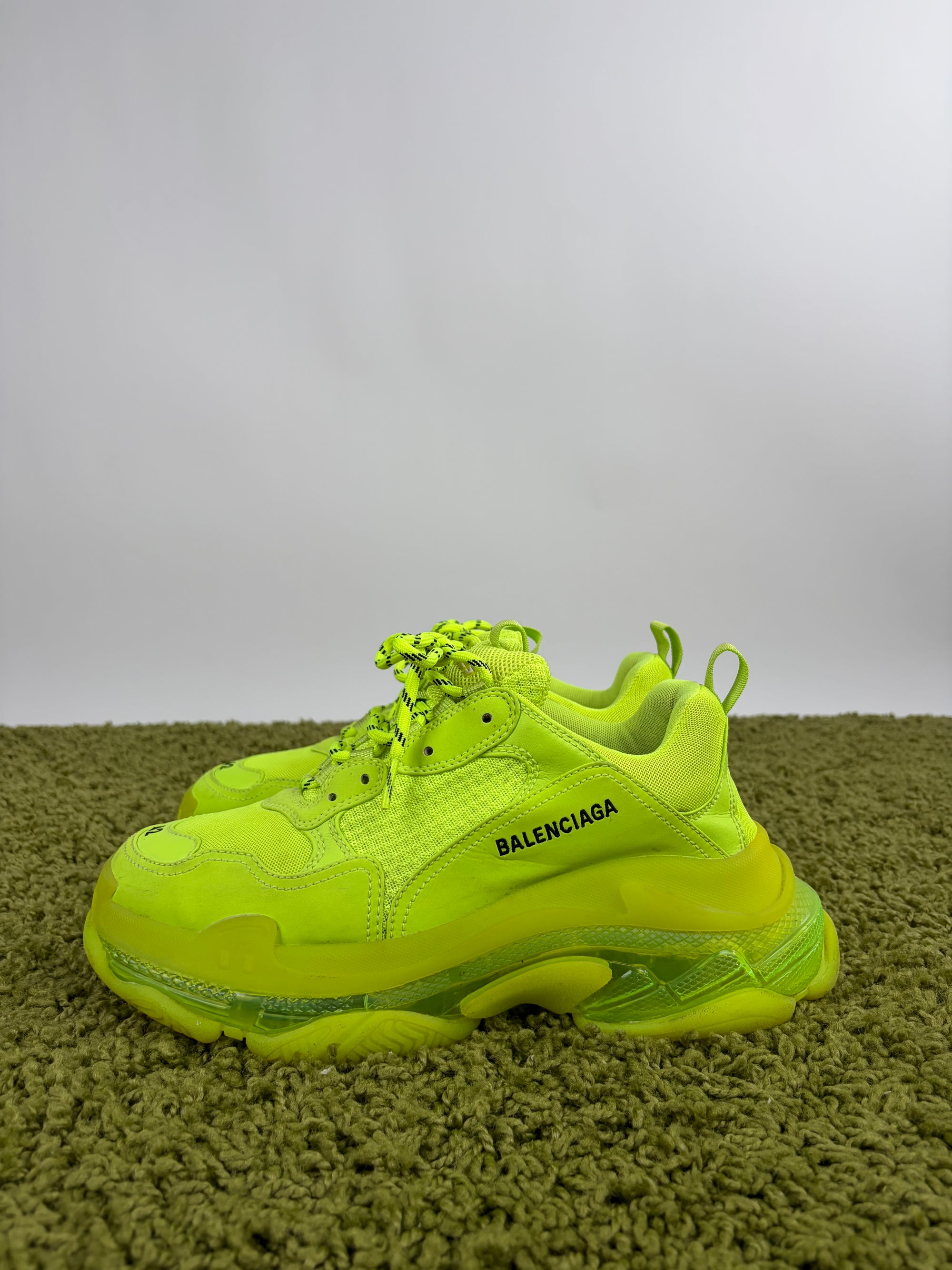 Balenciaga Triple S Size 42 gialle fluo