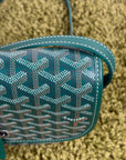 Borsa Goyard Belvedere PM in tela Goyardine Verde