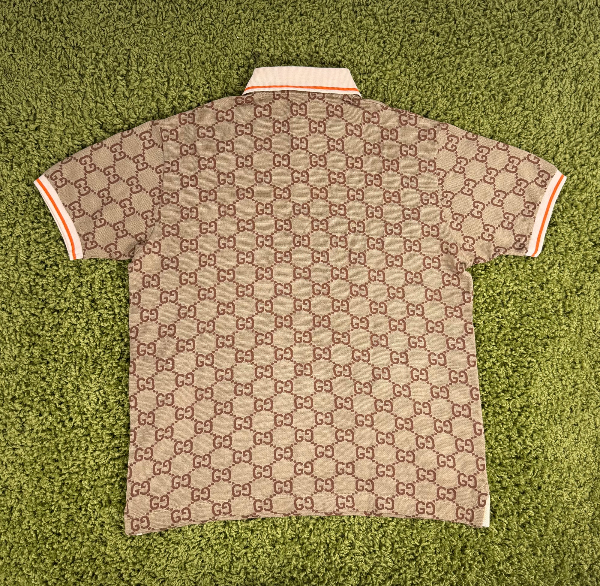 Polo Gucci Marrone Monogram S