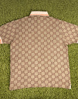 Polo Gucci Marrone Monogram S