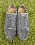 Christian Louboutin Spikes Low Grigio 45