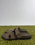 Sandali Hermes Chypre Size 41 verde scuro