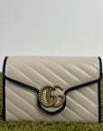 Borsa Gucci panna e blu