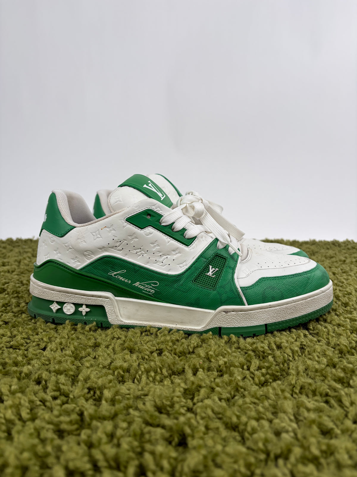 Louis Vuitton Trainer Verde 8