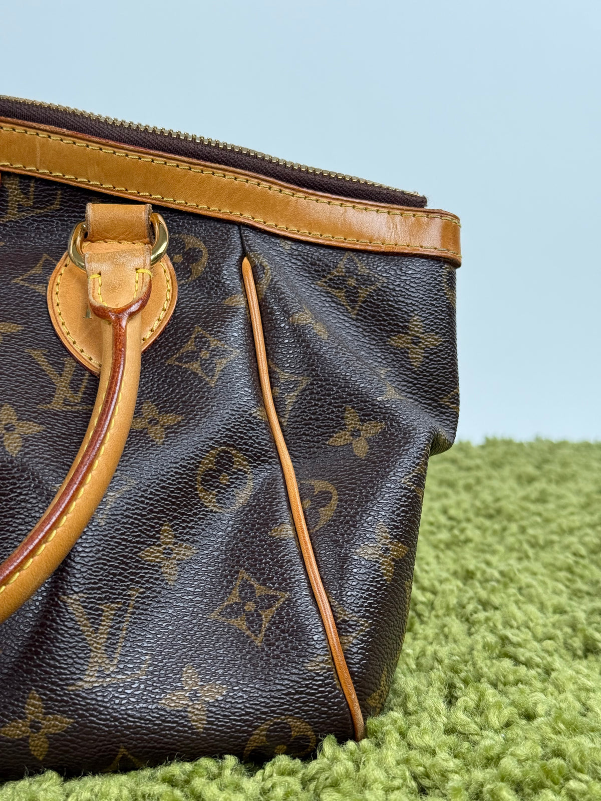 Borsa Louis Vuitton Tivoli in tela Monogram Marrone