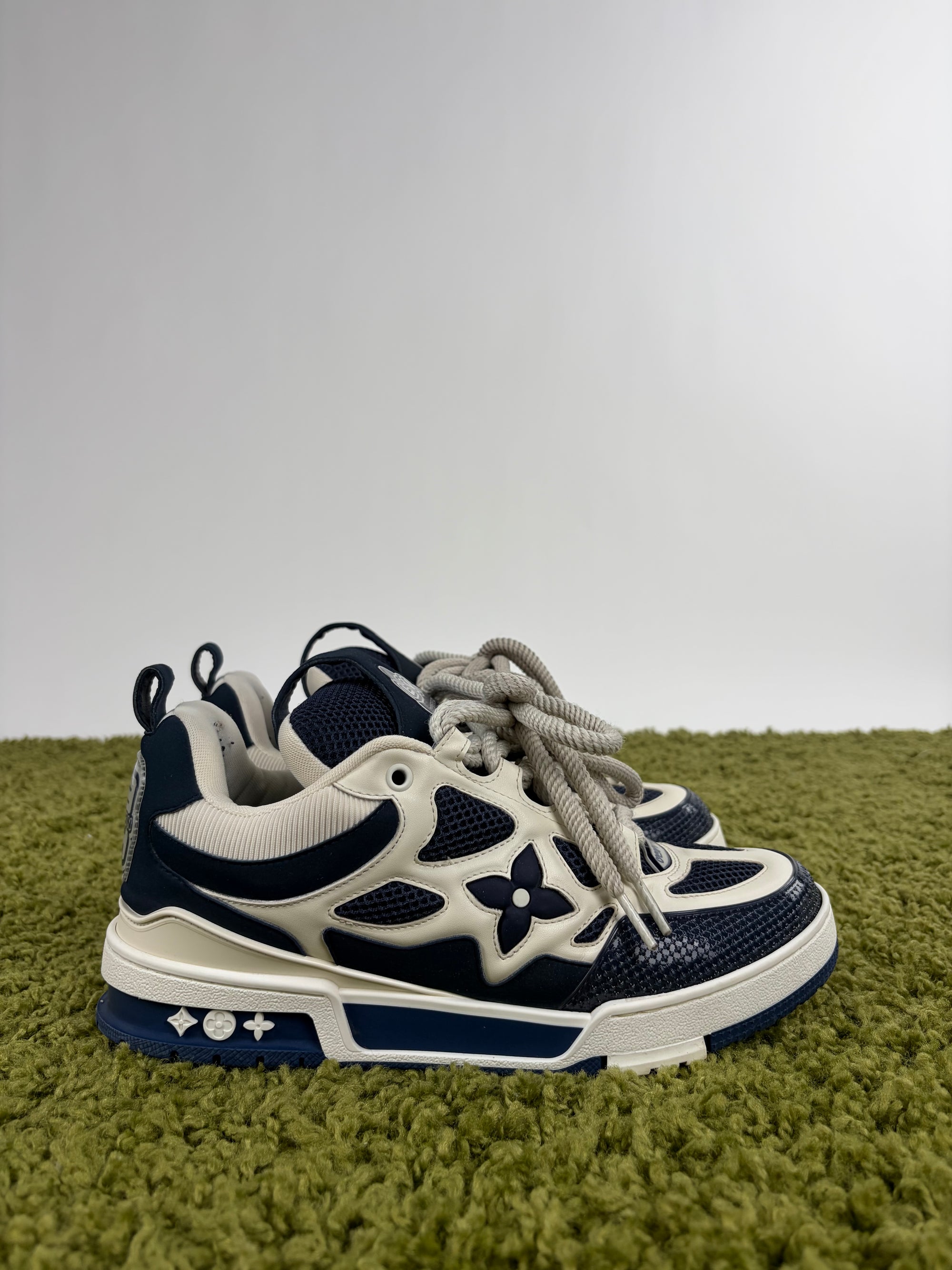Louis vuitton skate Size 7=41 calza 42 blu e bianca