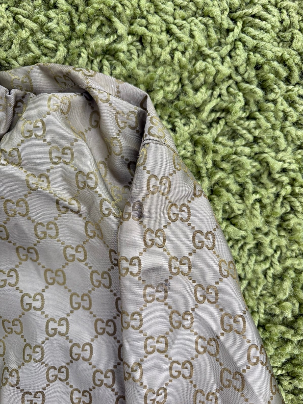 Bomber Gucci Monogram Beige - Second Hand Di Fiore