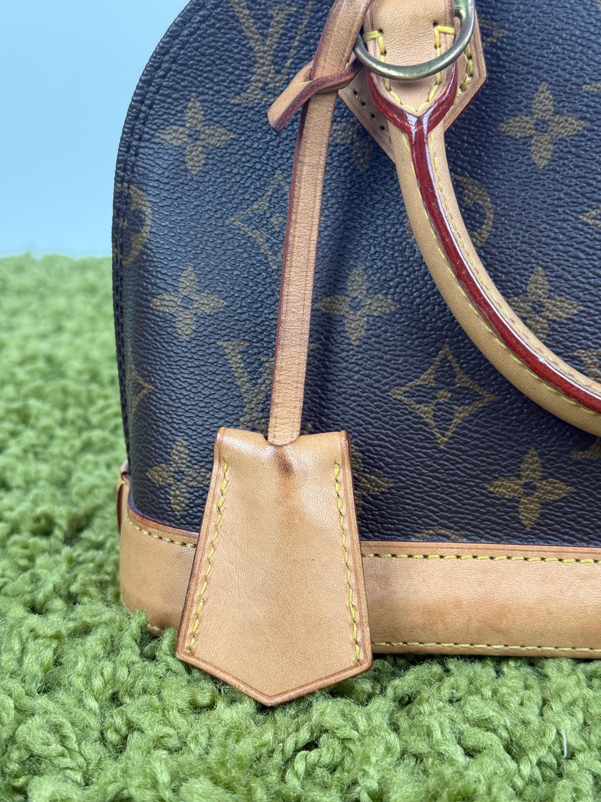 Borsa Alma BB Louis Vuitton Marrone