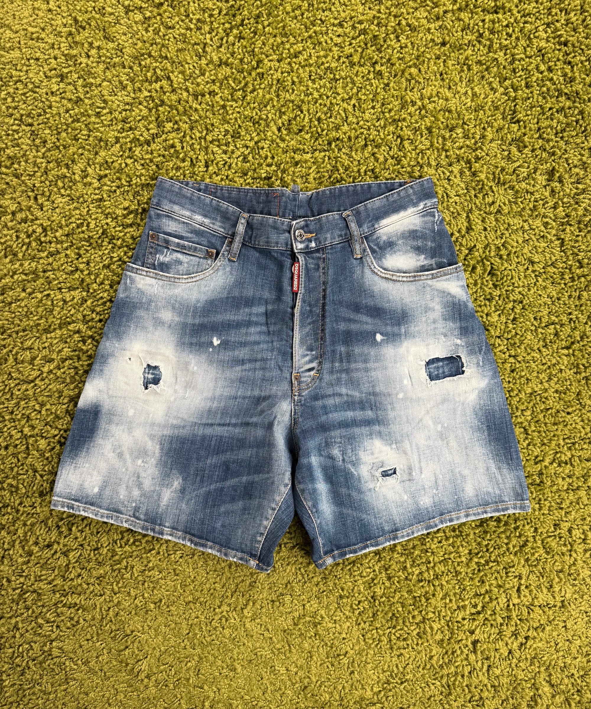 Pantaloncino Dsquared2 in denim 48
