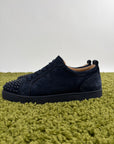 Christian Louboutin Spikes Low Blu 45