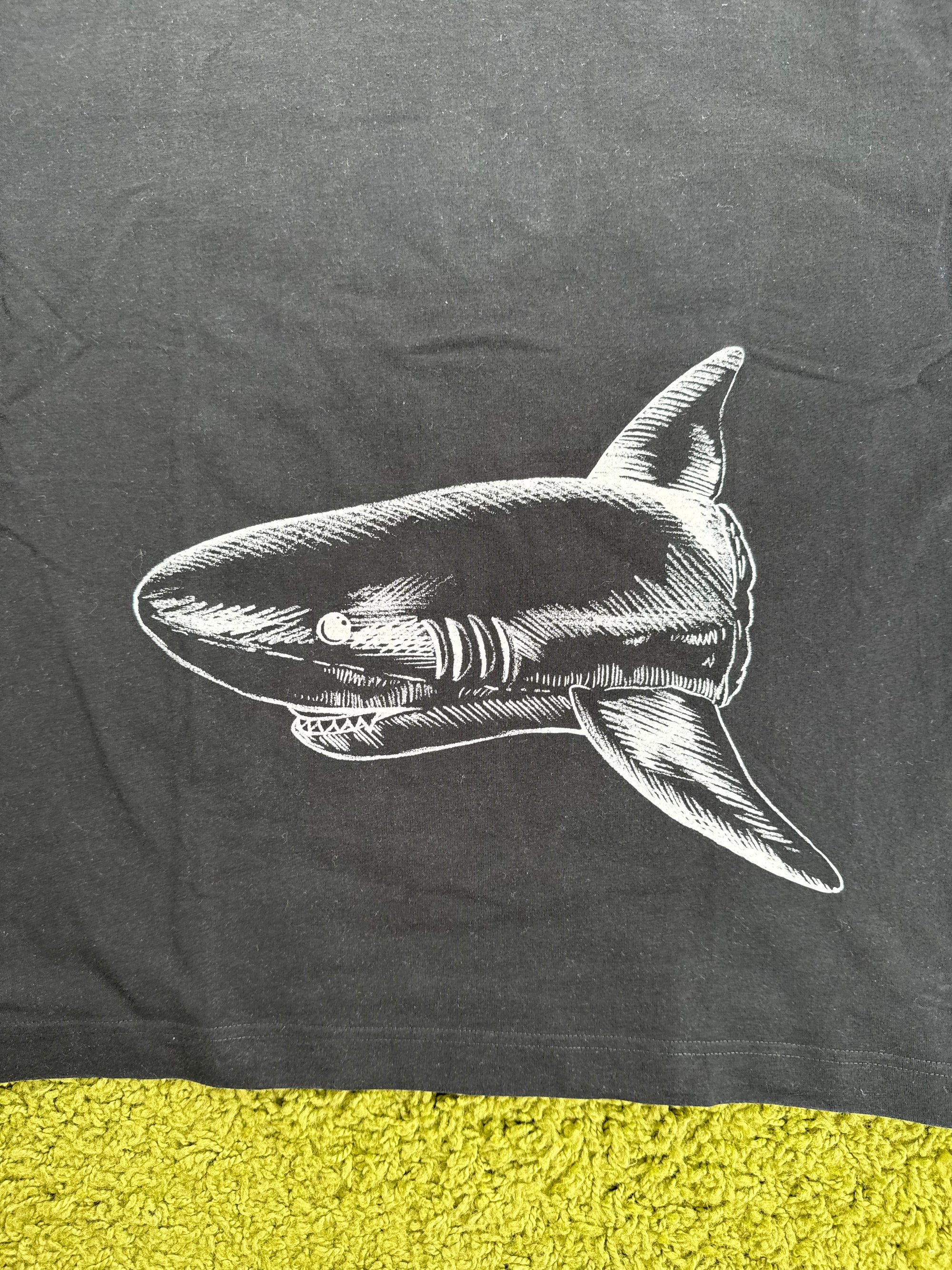 T-Shirt Palm Angels Broken Shark Nera L