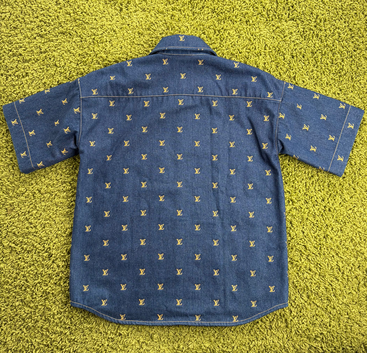Camicia Louis Vuitton In Denim Blu S