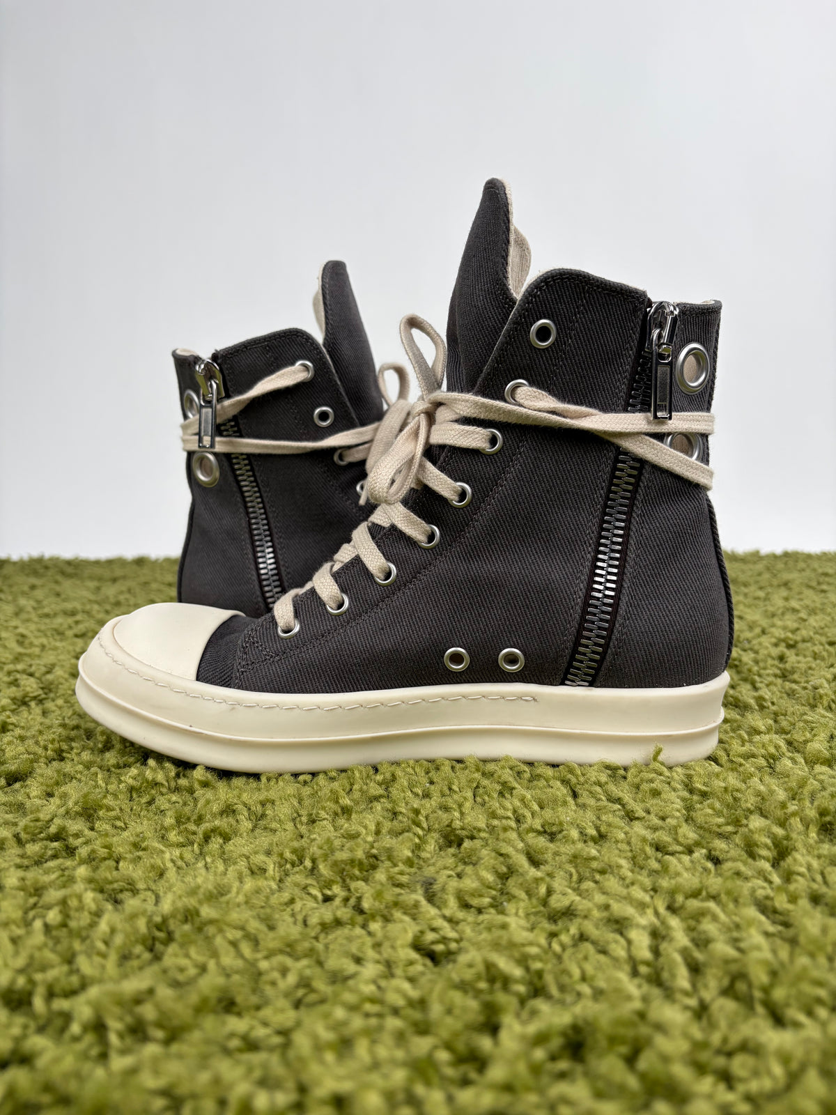 Rick Owens Ramones High DRKSHDW Grigio 36.5