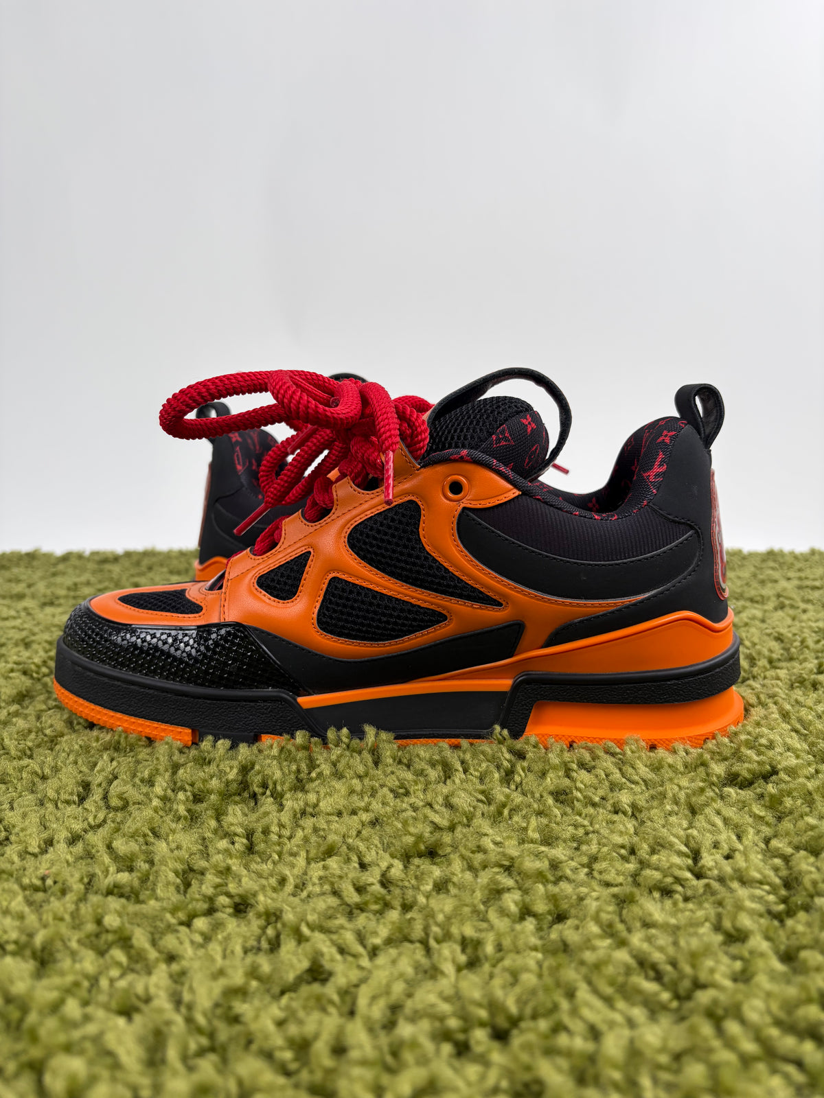 Louis Vuitton Skate Arancione 8.5