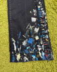 Jeans Amiri Paint Splatter Nero Multicolor 36