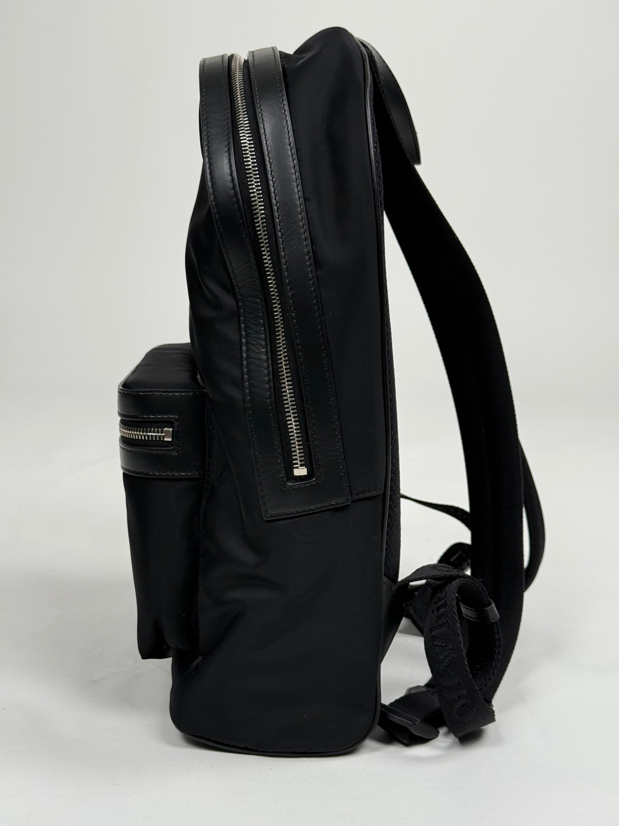 Zaino off white nero