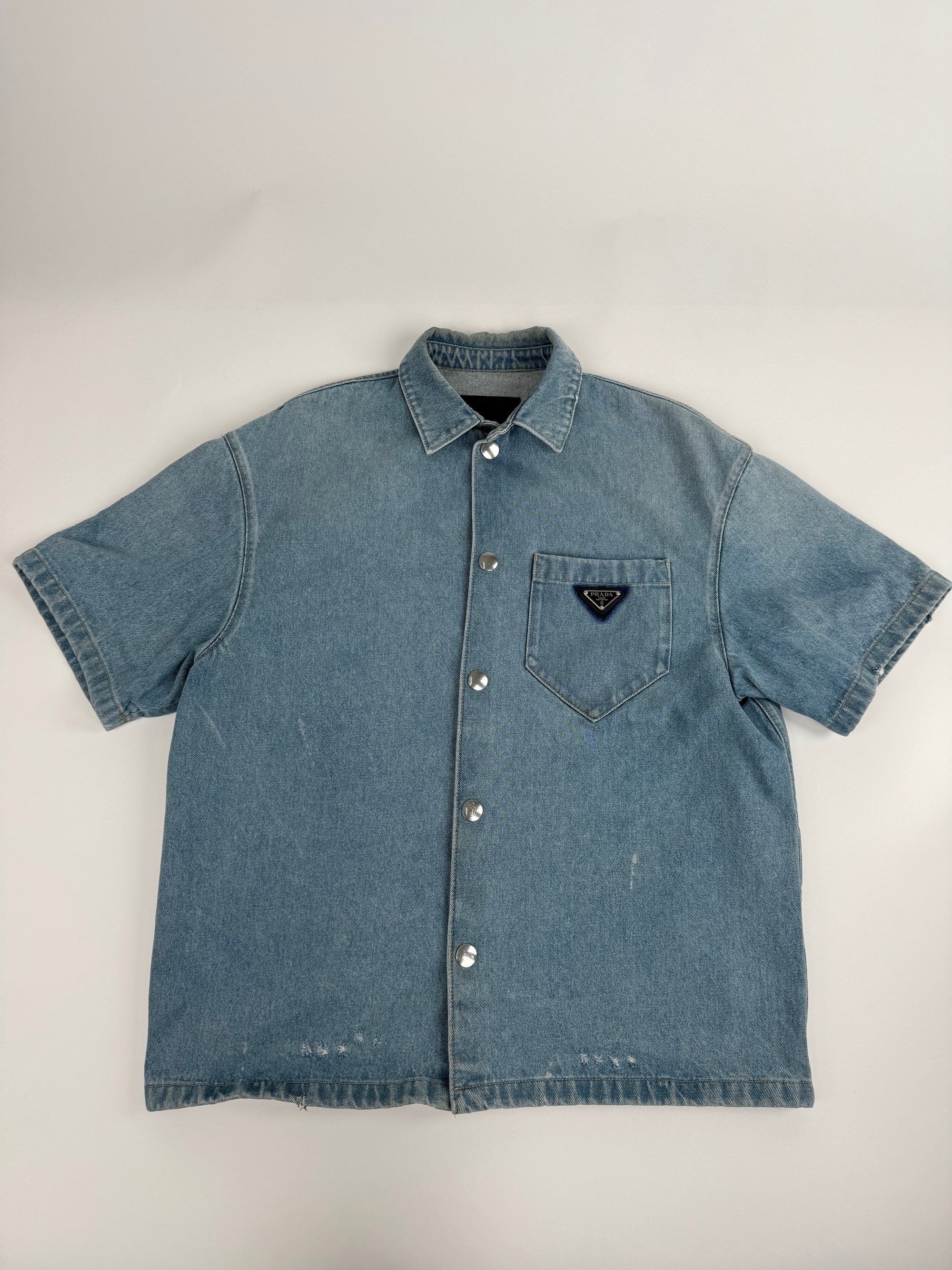 Prada Camicia in Denim