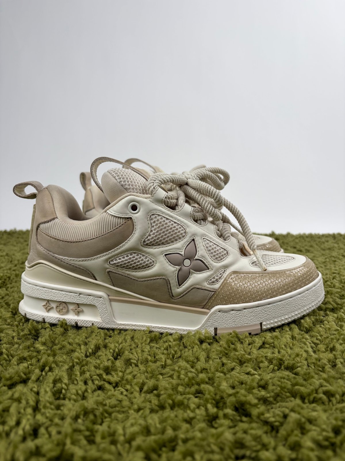 Louis Vuitton Skate Beige 7.5 - Second Hand Di Fiore