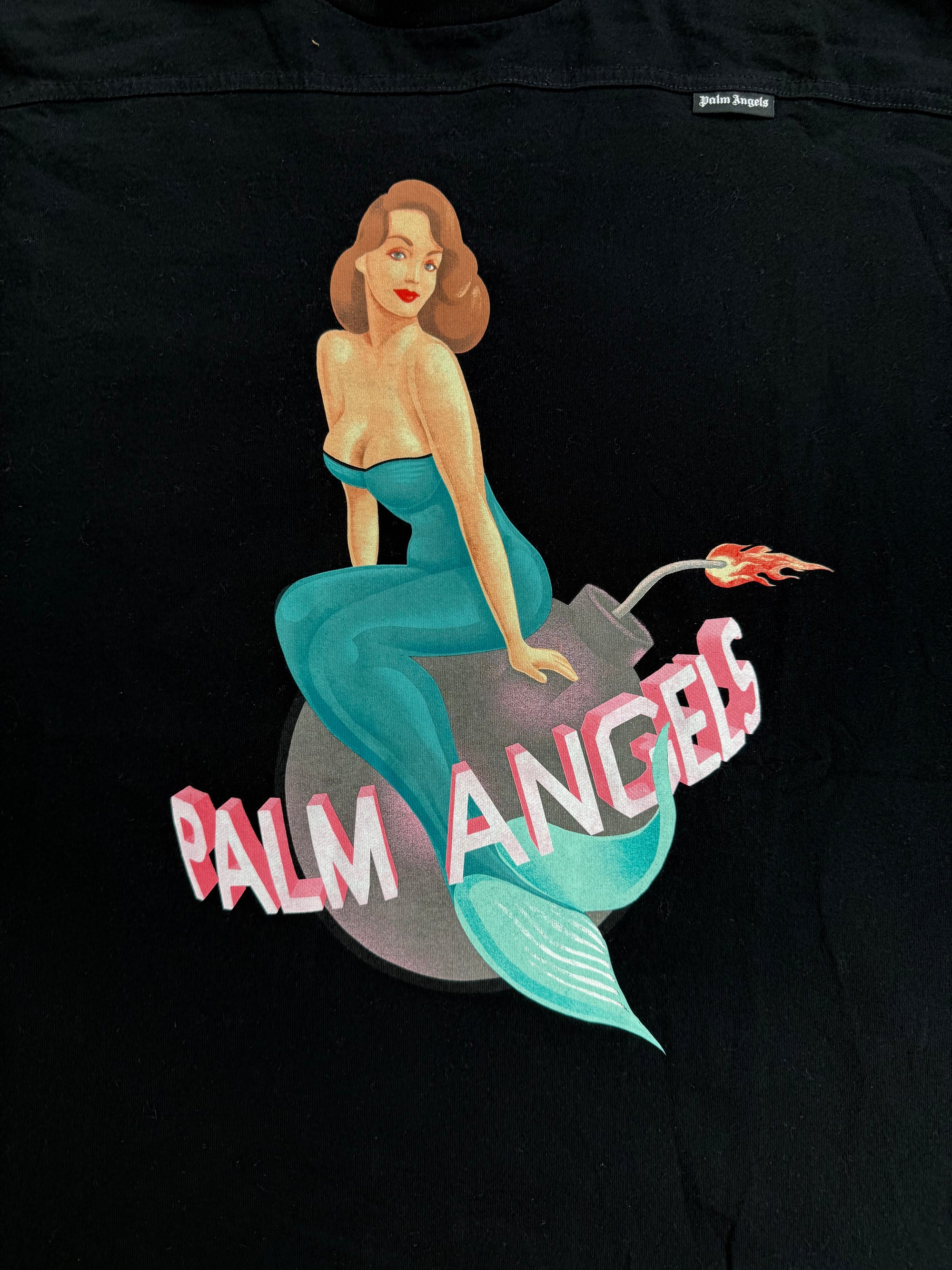 T-Shirt Palm Angels Nera XL