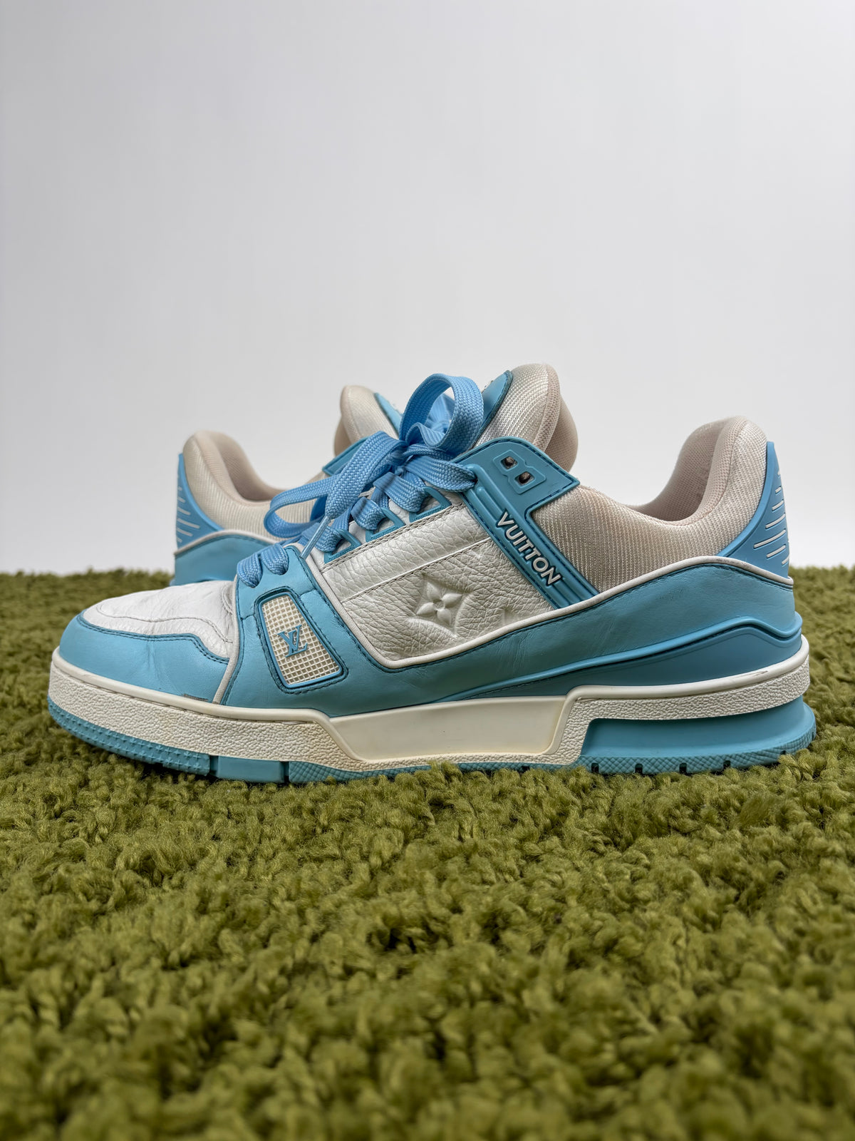 Louis Vuitton Trainer Azzurra 7