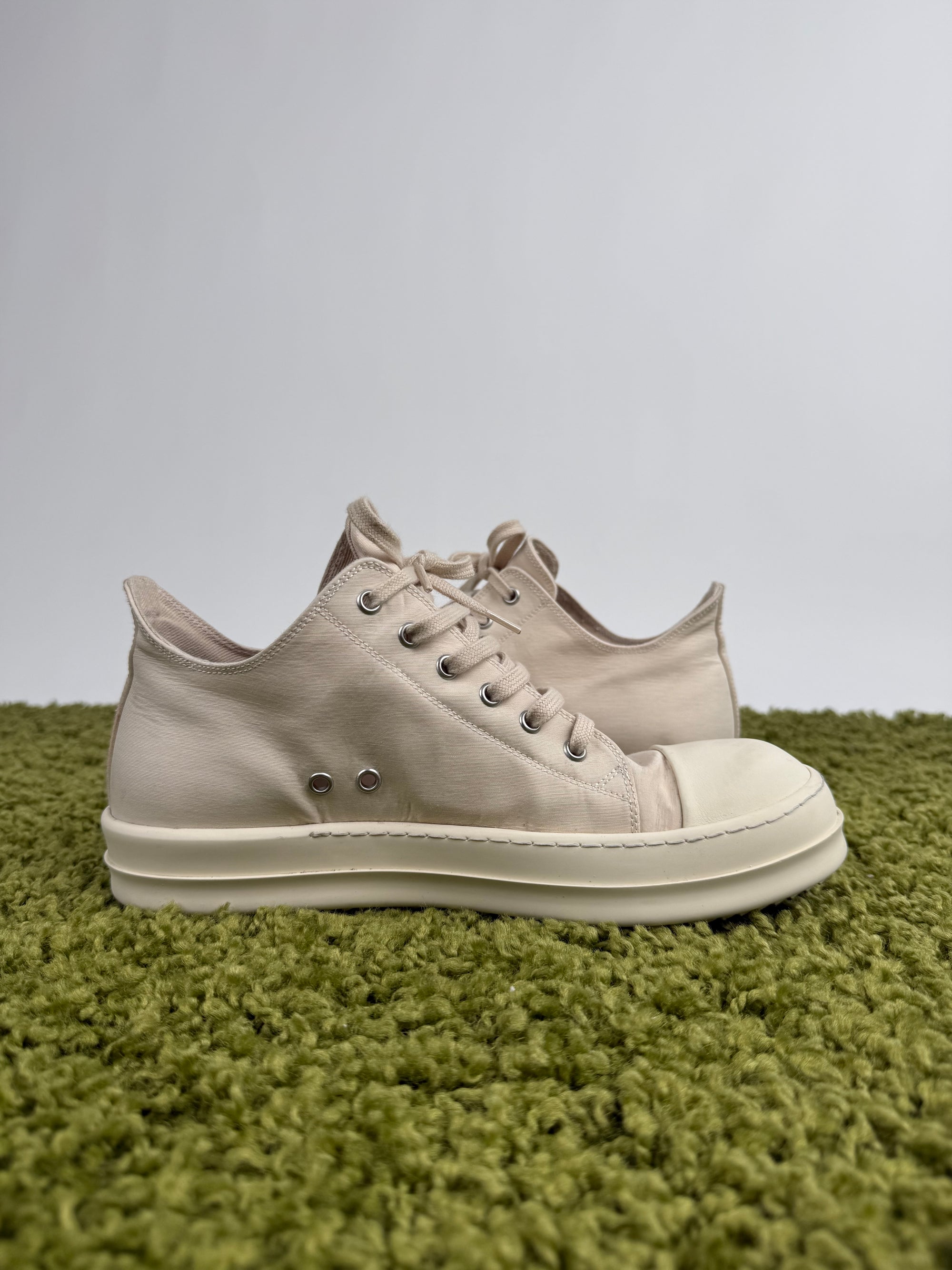Rick Owens Low Sneaker Bianca 41