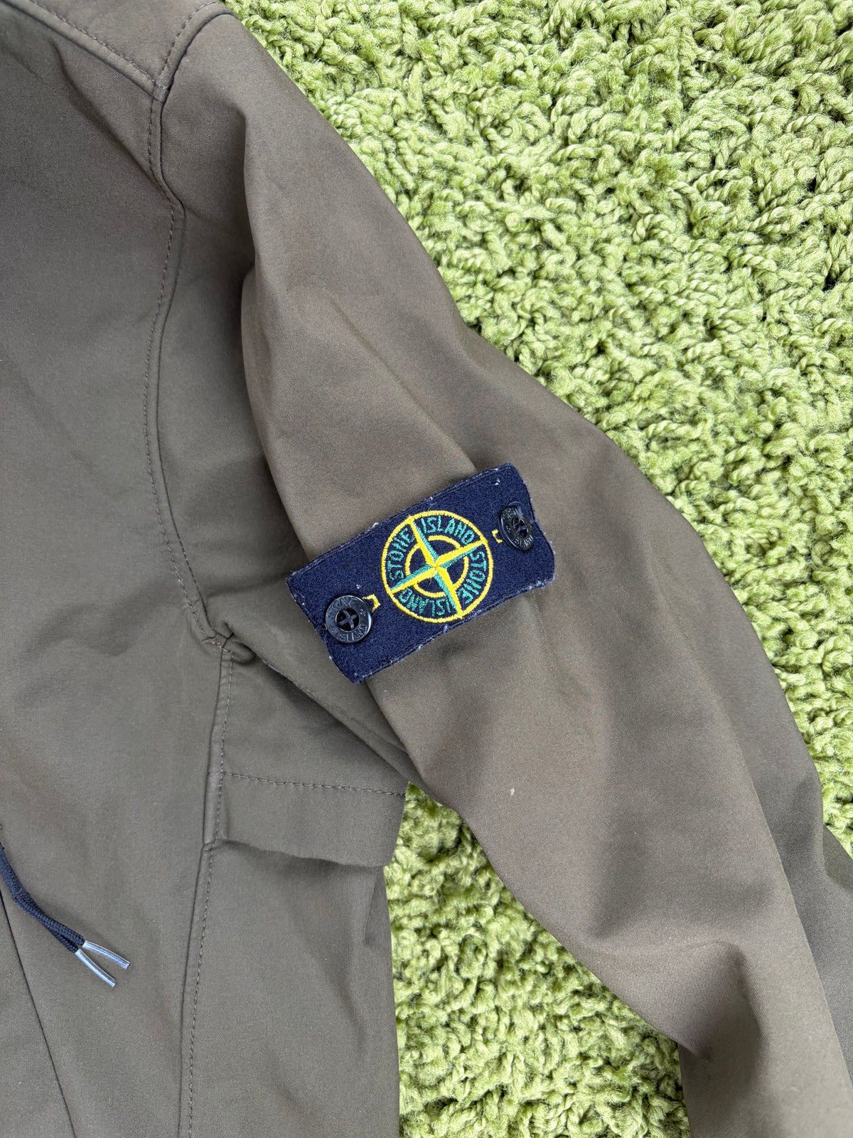 Giacca Stone Island Soft Shell-R  Verde S