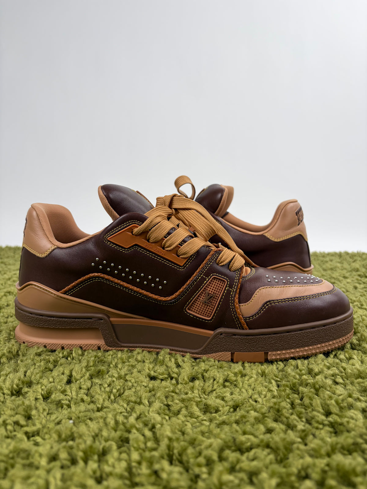 Louis Vuitton Trainer Marrone 7.5