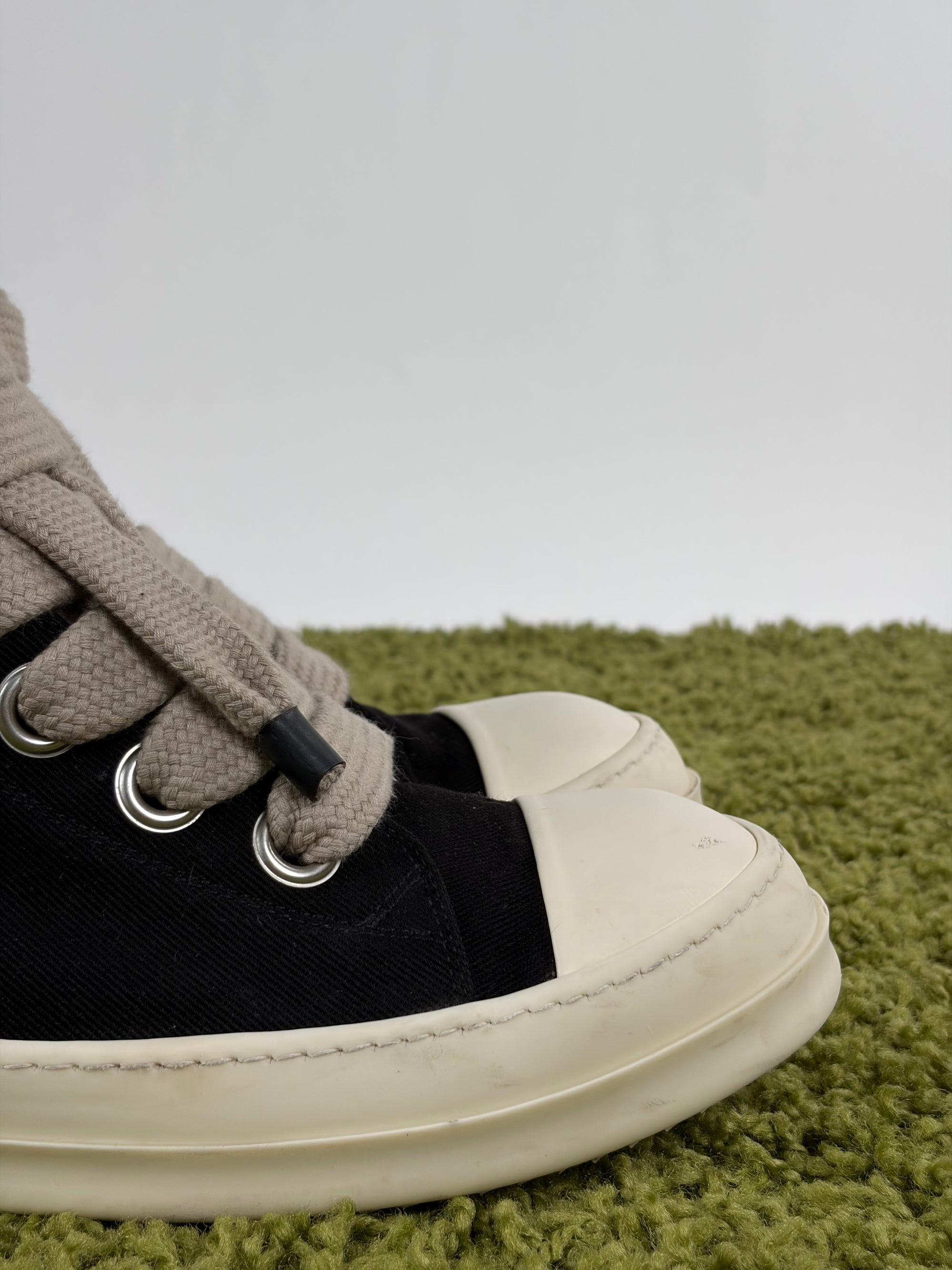 Rick owens Jumbo alte Size 45 nere e bianche