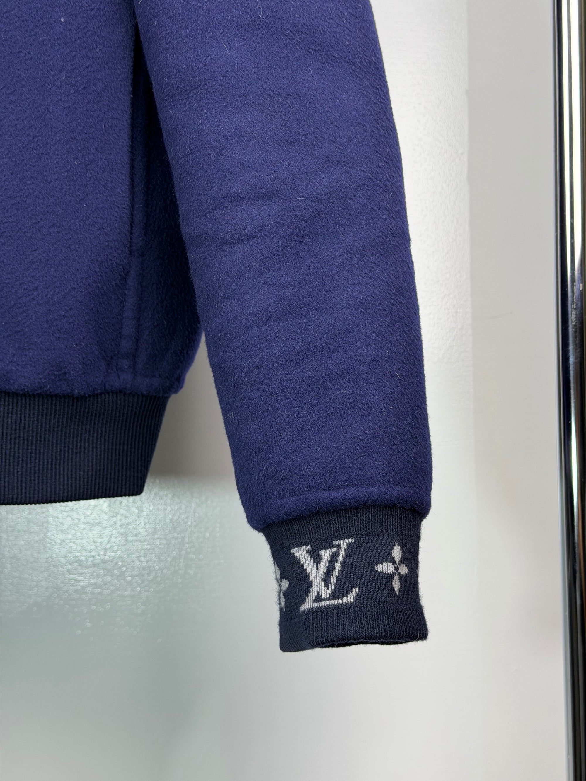 Giacca Louis Vuitton reversibile Size 48 blu