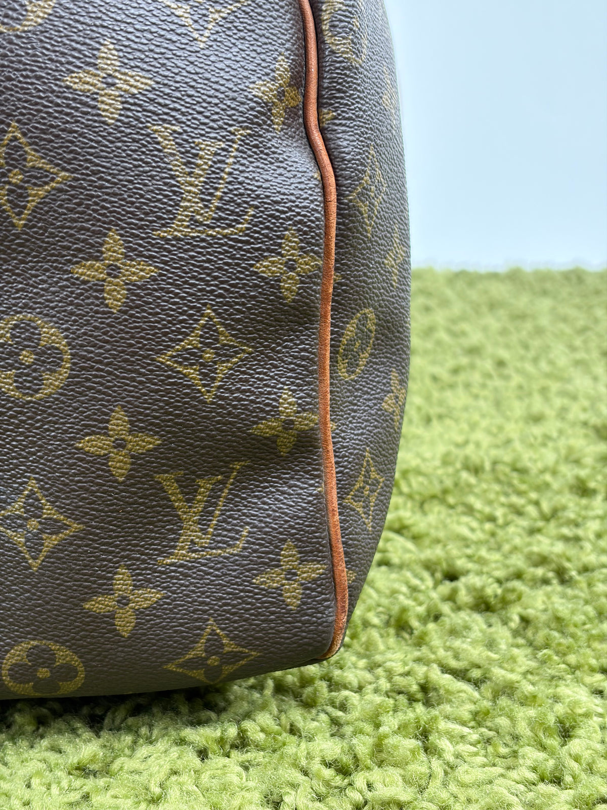 Borsone da viaggio Keepal Louis Vuitton Marrone