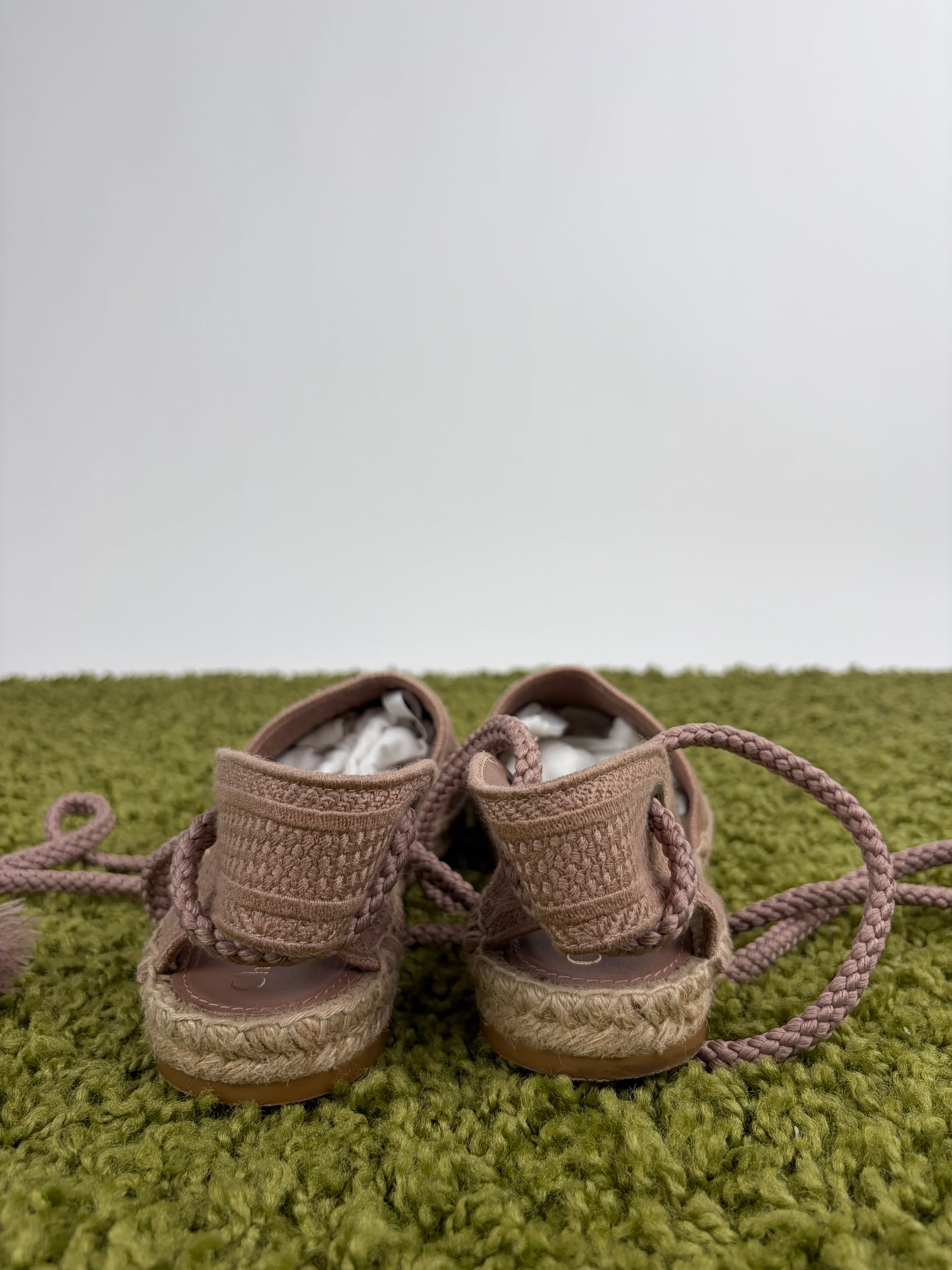 Sandalo Dior Size 39.5 rosa e beige