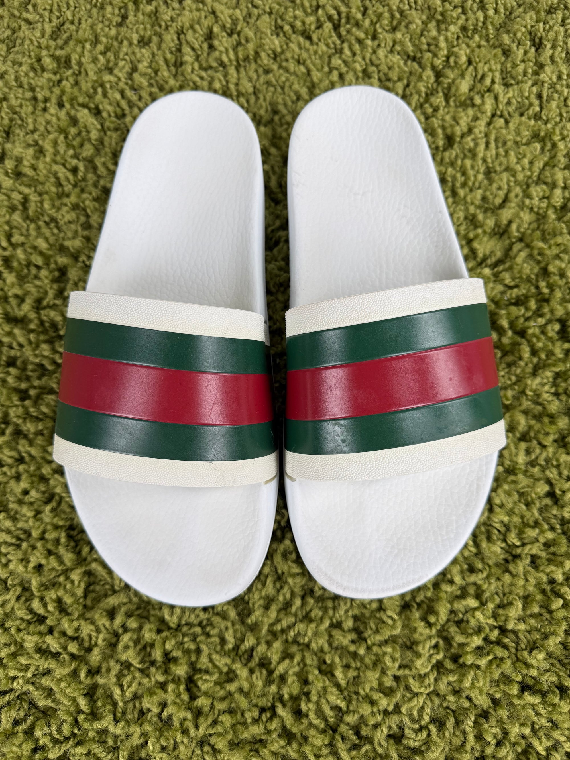 Ciabatta Pursuit Gucci Bianca 10