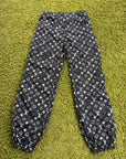 Pantalone Louis Vuitton Stencil Effect Monogram Nero 36