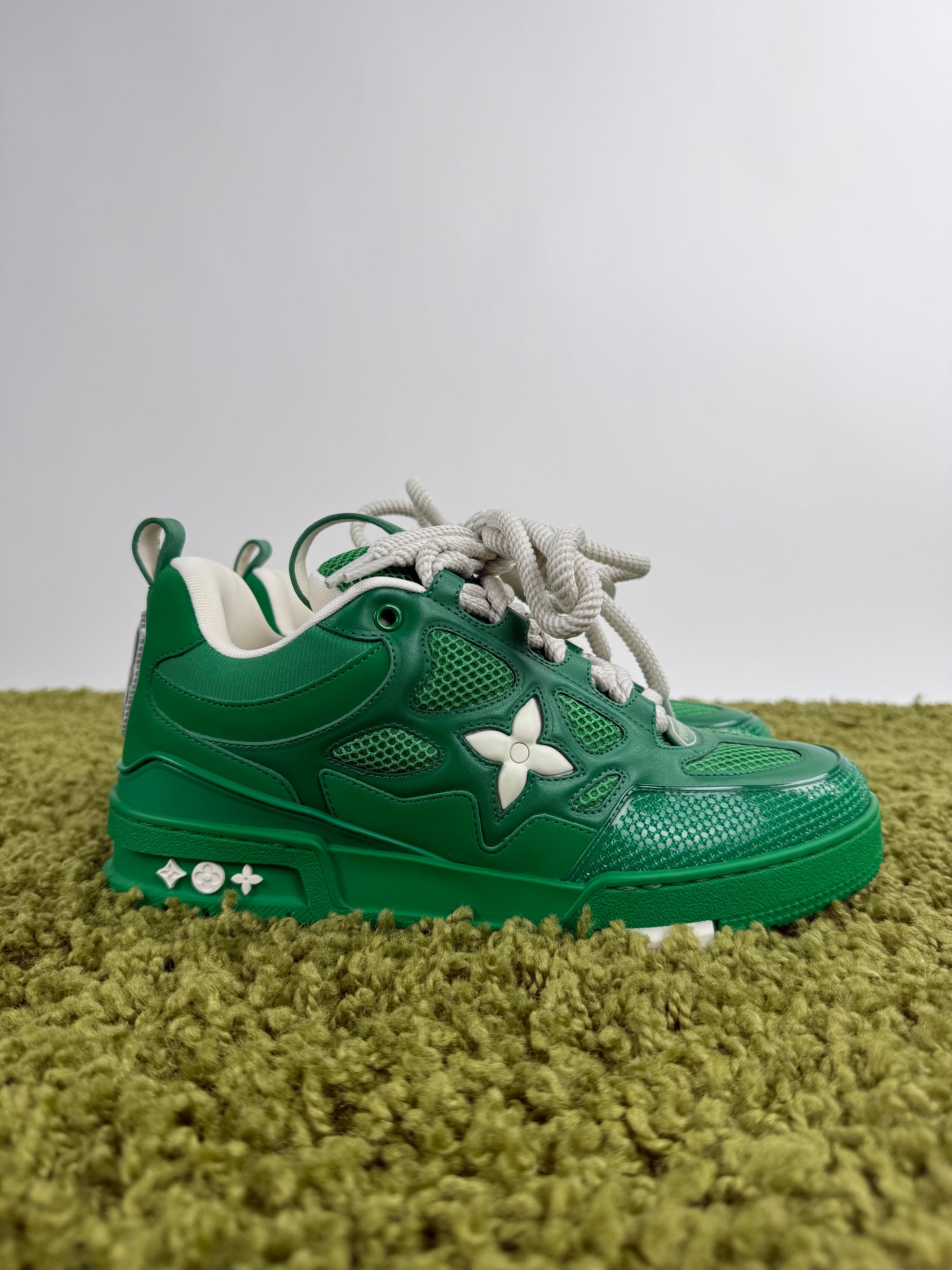 Louis Vuitton Skate Verde 7.5