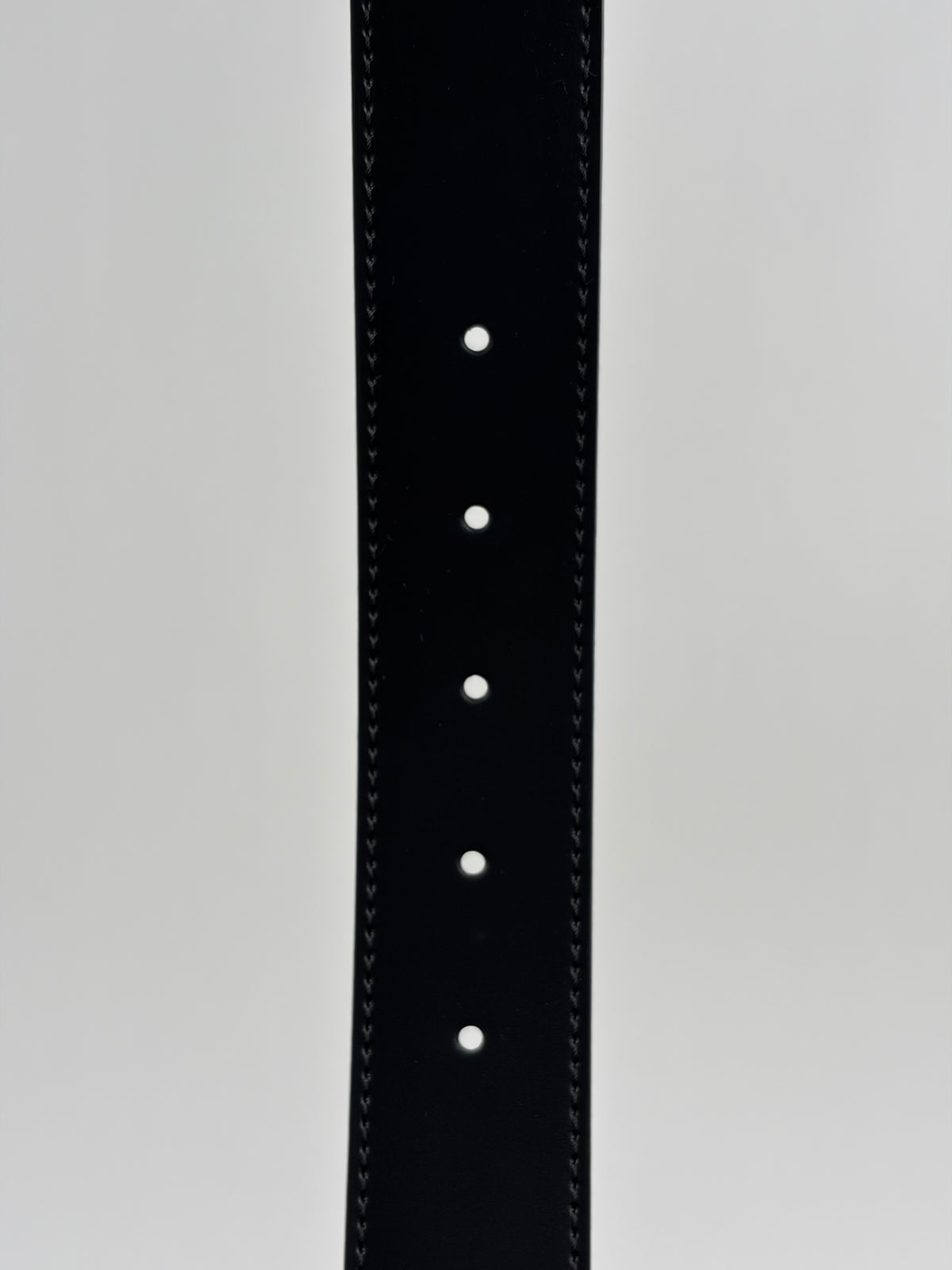 Cintura Ferragamo Double Gancini reversibile Nero 113cm