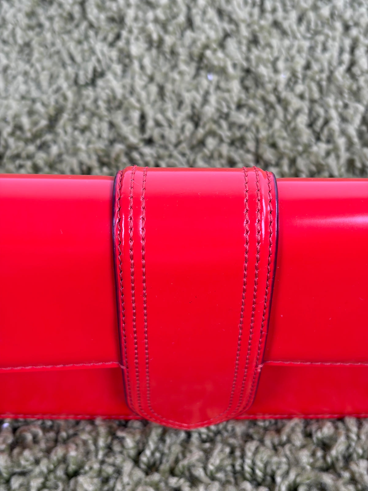 Borsa Jacquemus Le Bambino Long Rossa