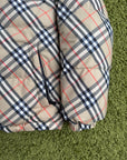 Piumino Ambleside Check Burberry Beige Nero L
