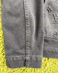 Giacca Louis Vuitton Carpenter Monogram Nera 48