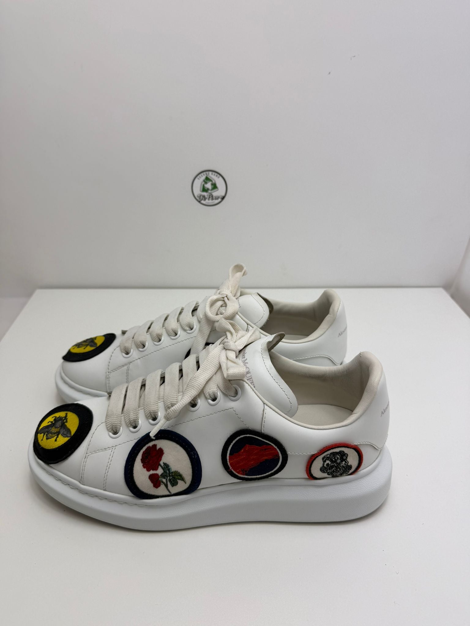 McQueen Size 43 bianche e multicolore