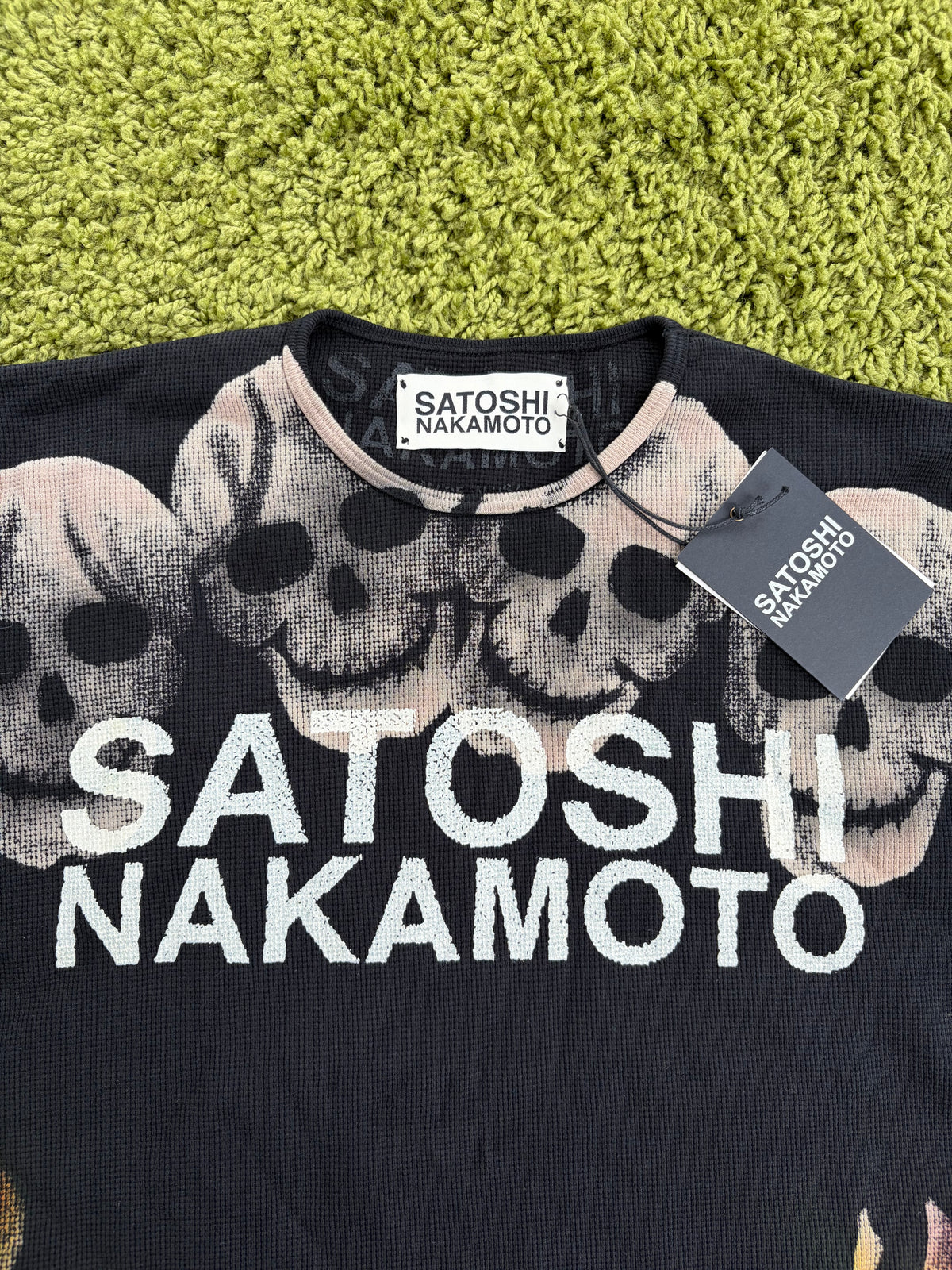 Longsleeve Satoshi Nakamoto Nera Multicolor L